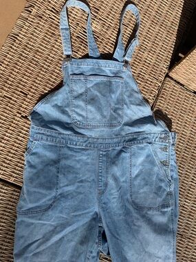 NWT Old Navy Classic Overalls Size 24 Plus Baggy Wide-Leg